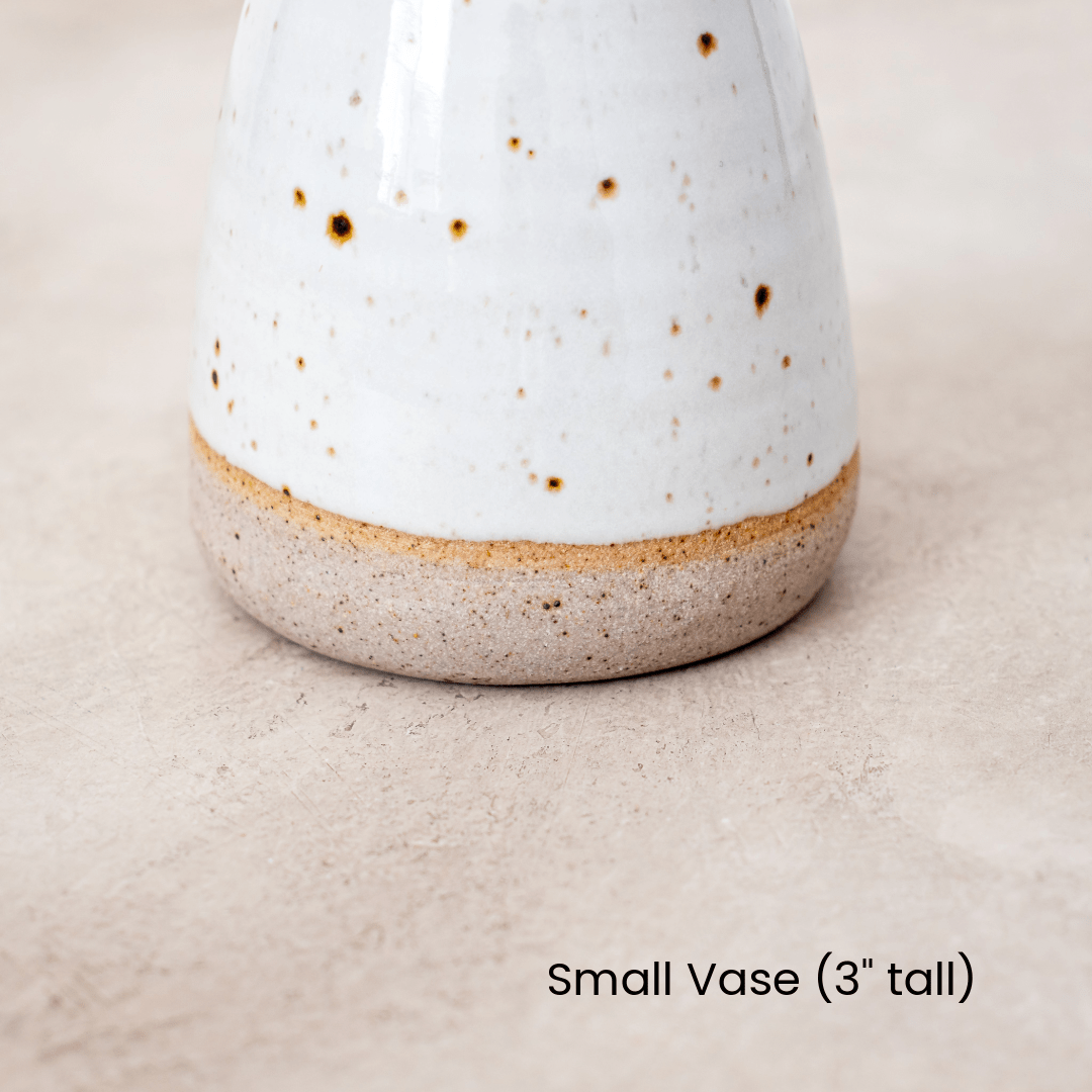 Handcrafted Bud Vases – Sage Valley Pottery (Small & Medium) - Homekeep Studio