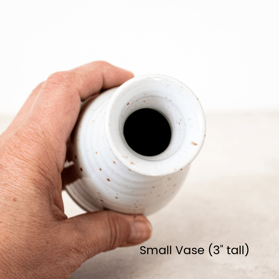 Handcrafted Bud Vases – Sage Valley Pottery (Small & Medium) - Homekeep Studio