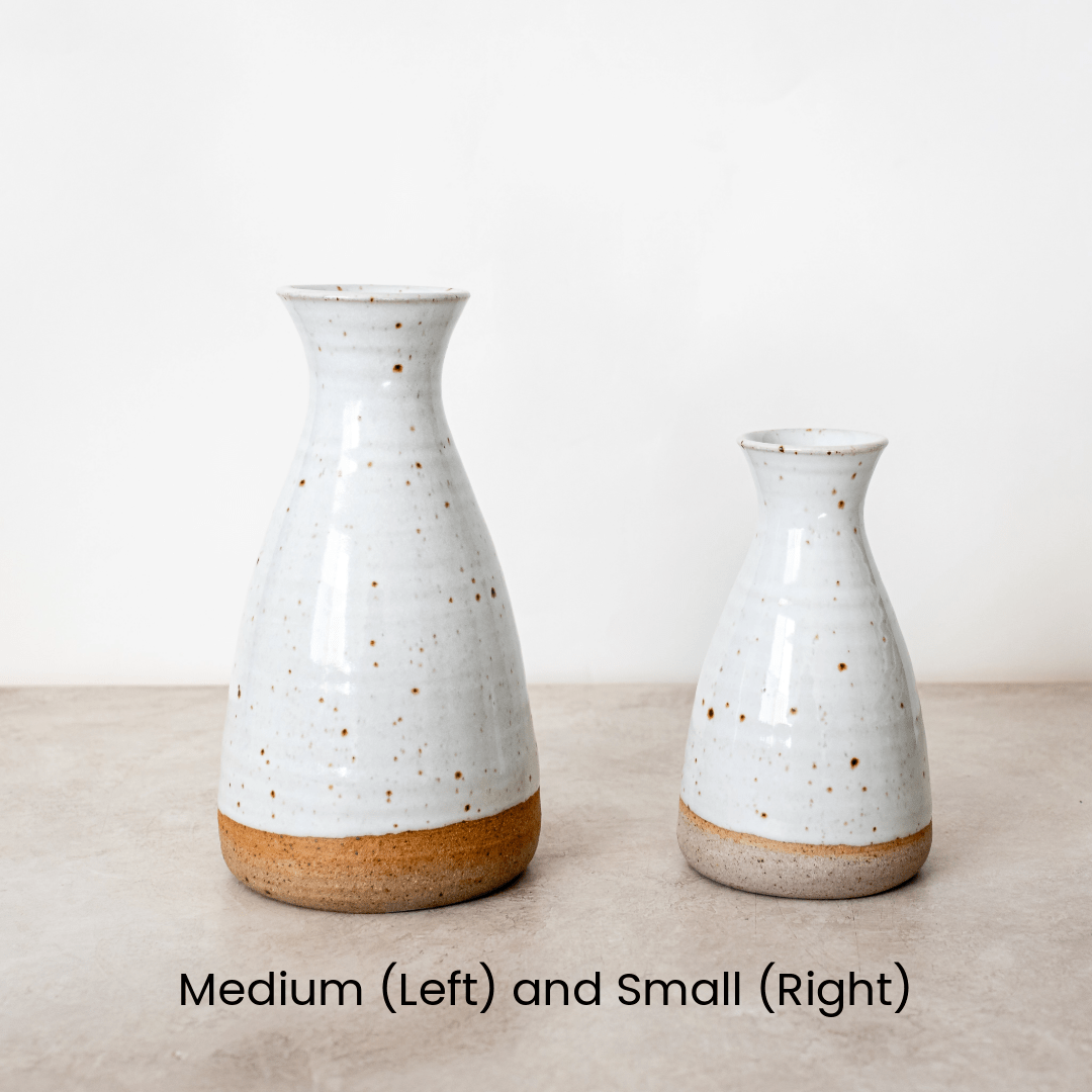 Handcrafted Bud Vases – Sage Valley Pottery (Small & Medium) - Homekeep Studio