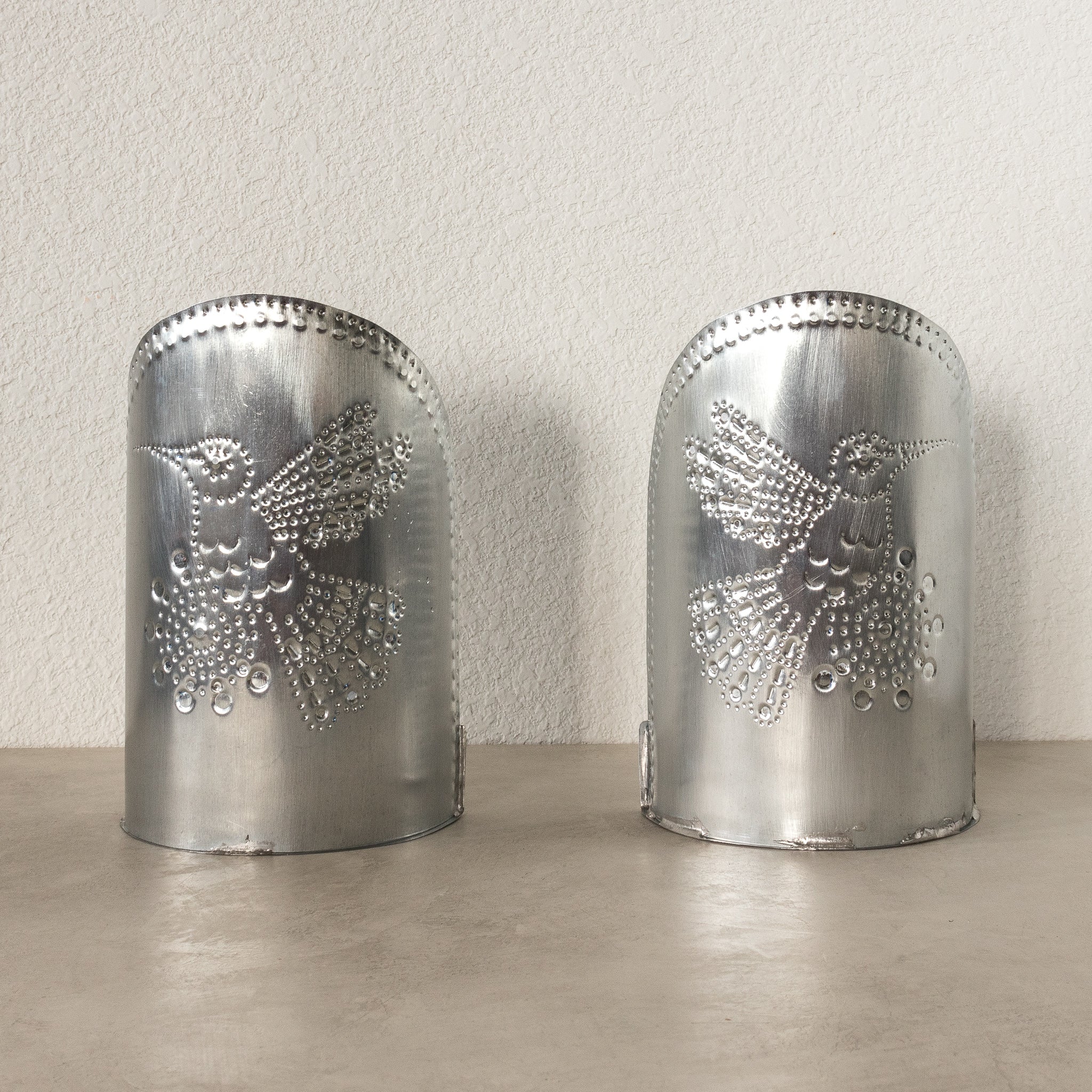 Hummingbird Punched Tin Candle Holder - Homekeep Studio