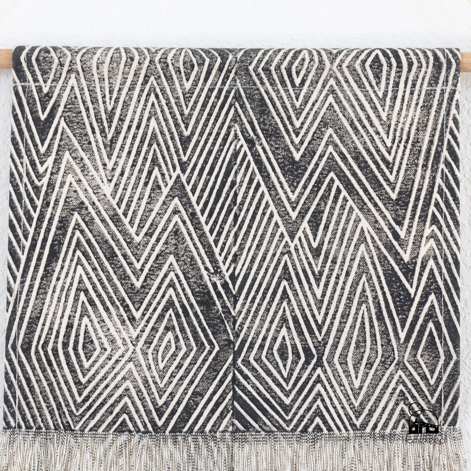 Julia Canright Block Printed Canvas Wall Hanging - Homekeep Studio