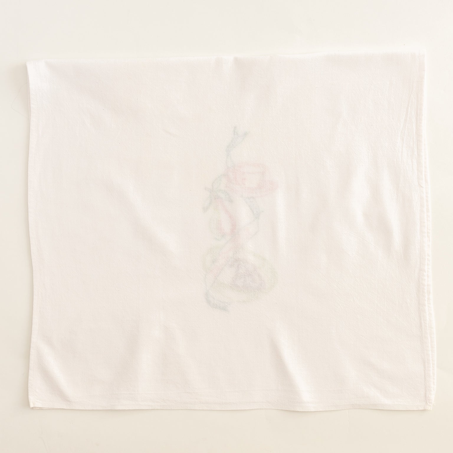 Set of Three Vintage Embroidered Kitchen Towels - Homekeep Studio