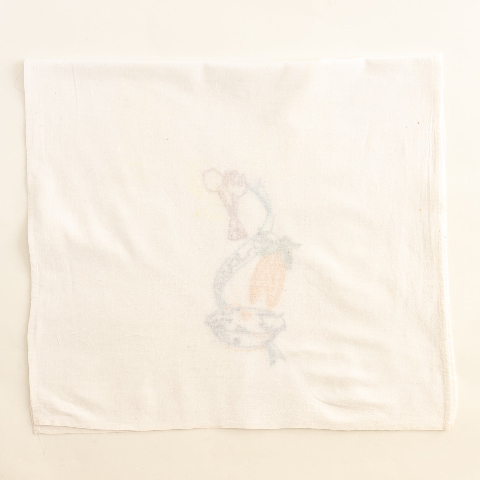 Set of Three Vintage Embroidered Kitchen Towels - Homekeep Studio