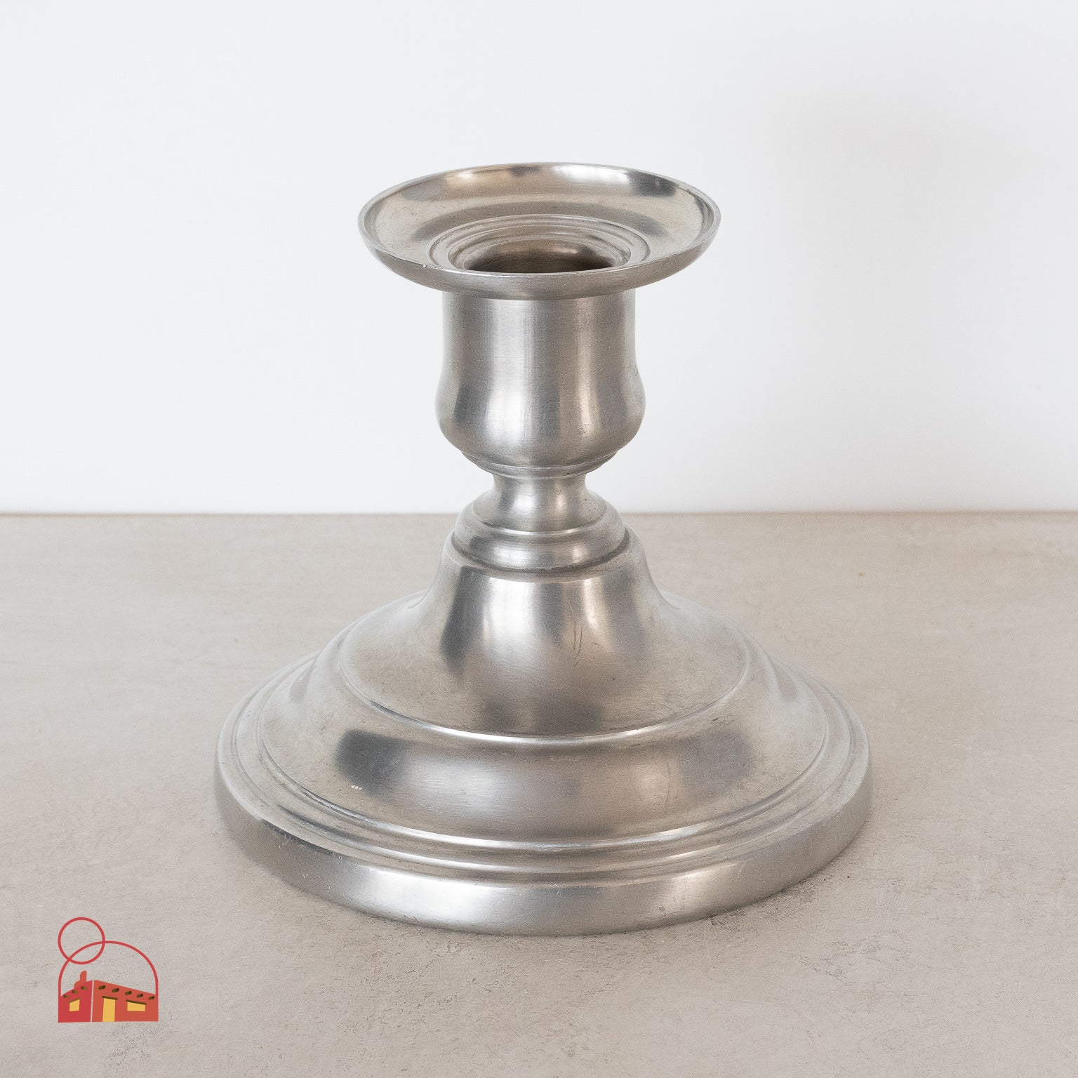 Vintage International Pewter Candlestick - Homekeep Studio