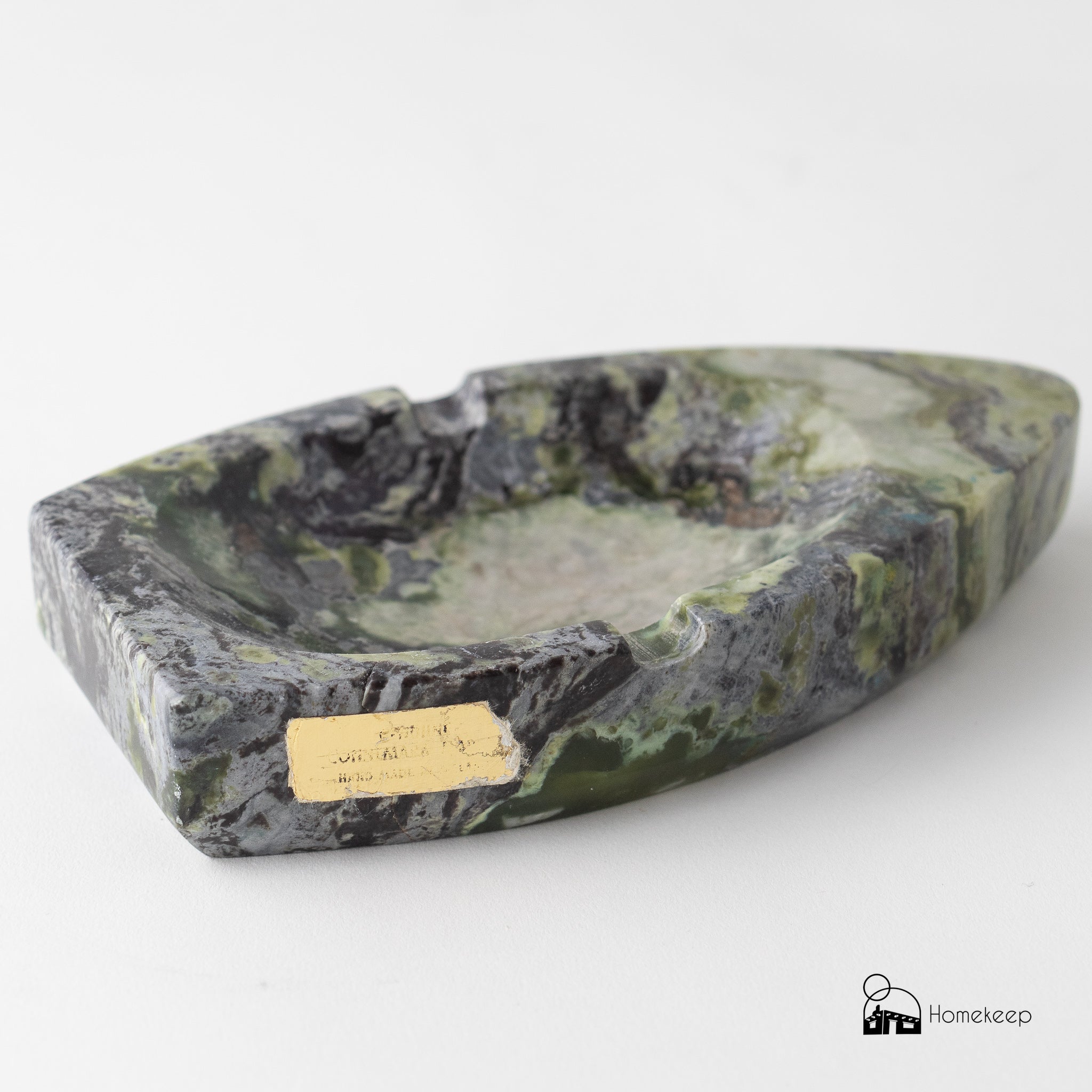 Vintage Marble Stone Ashtray - Homekeep Studio