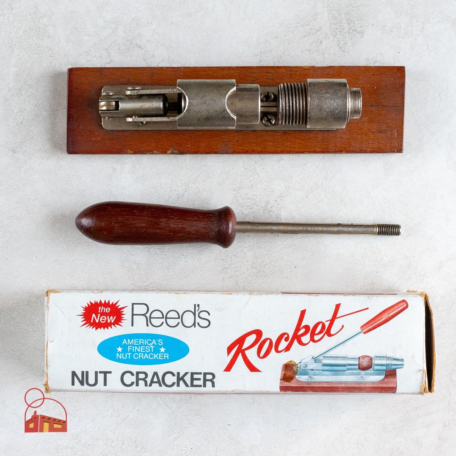 Vintage Reed's Rocket Nut Cracker - Homekeep Studio